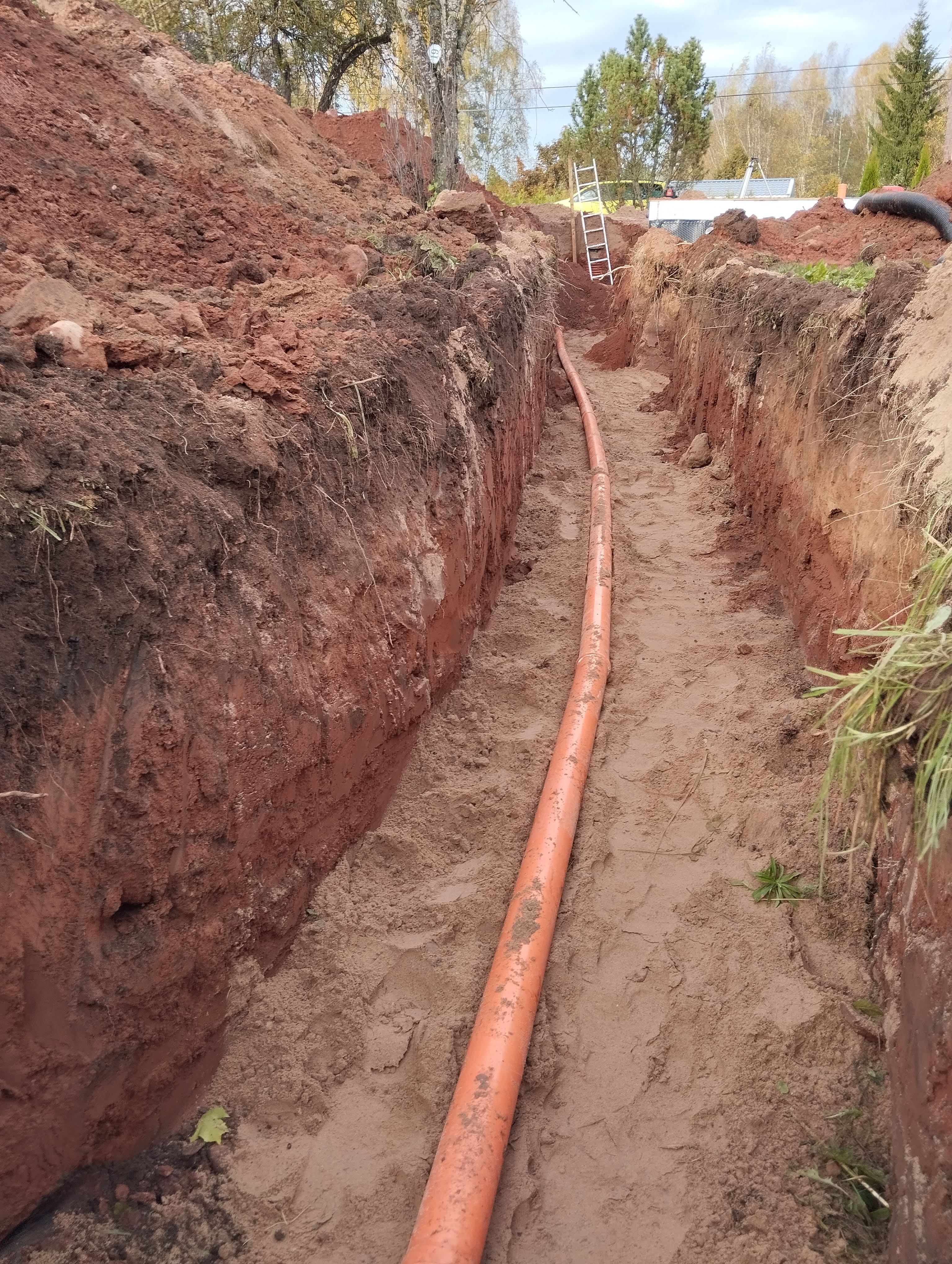 Kaevetööd ja trasside rajamine